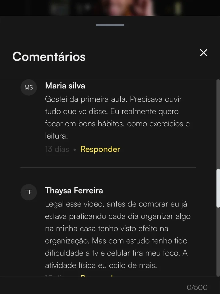Comentário 1